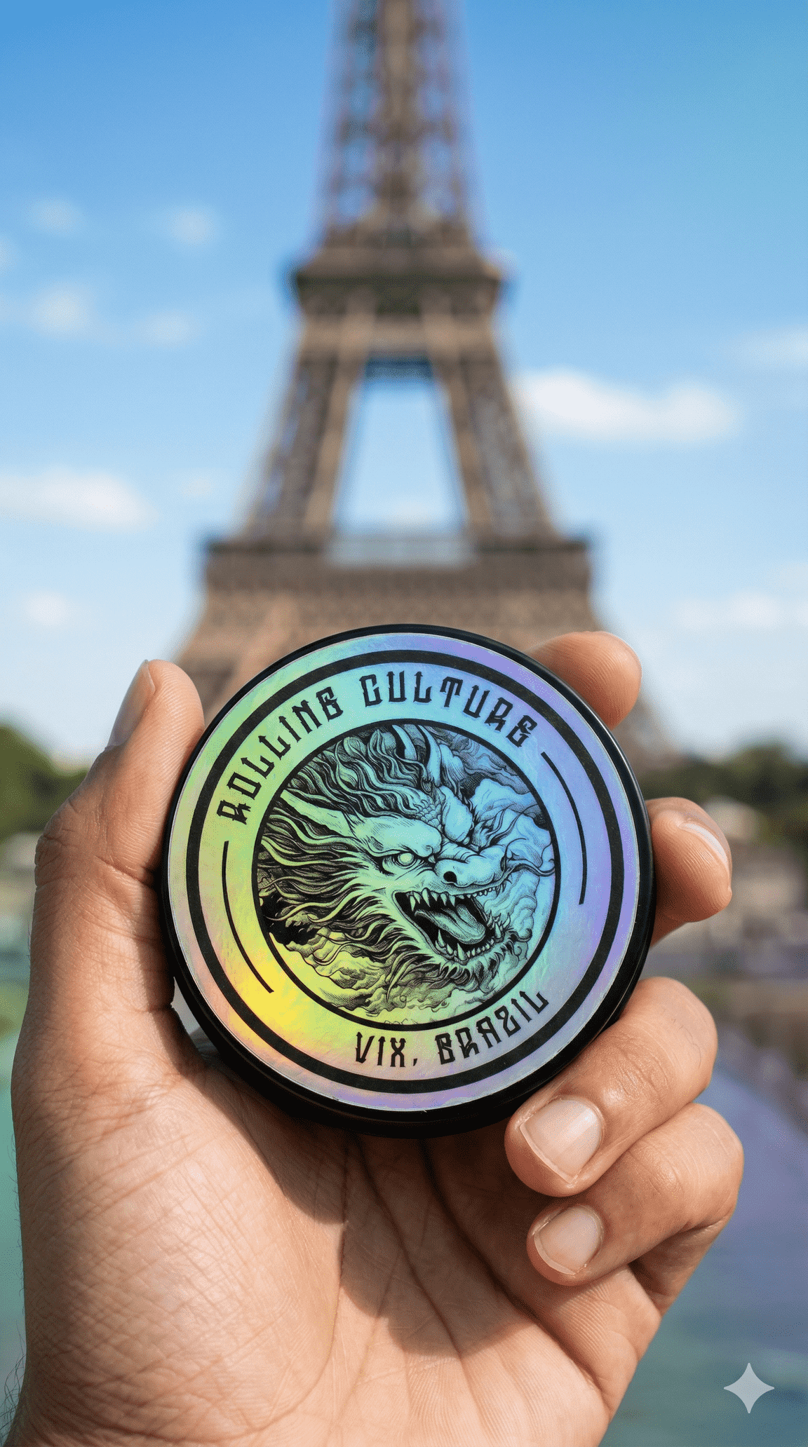 elemento finger tape brazilian jiu-jitsu in Paris Tour Eiffel