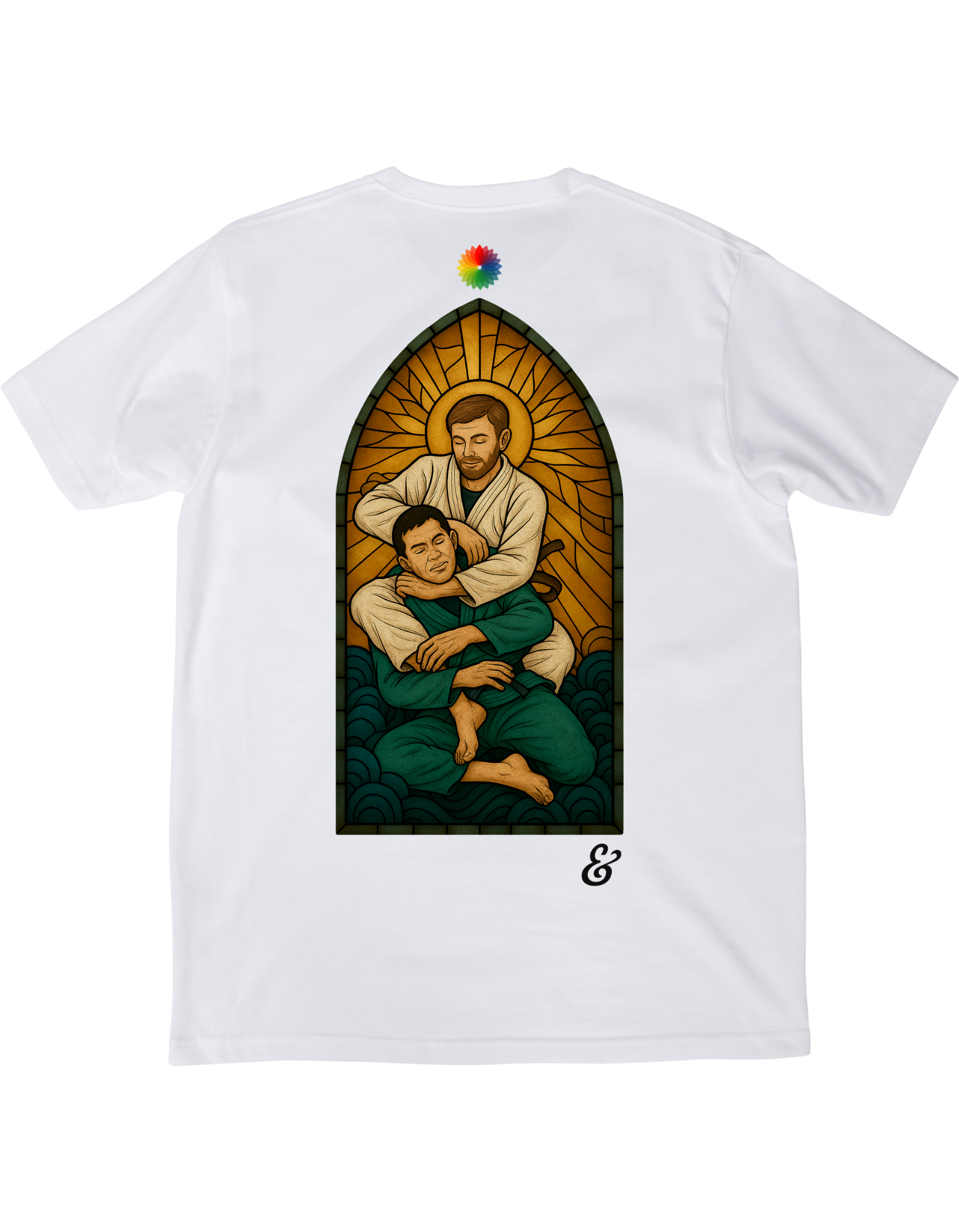 Camiseta Bow Arrow Vitral Elemento Costas