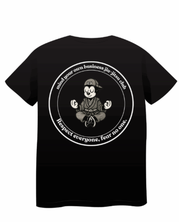 camiseta oversized mind your own business jiu-jitsu club