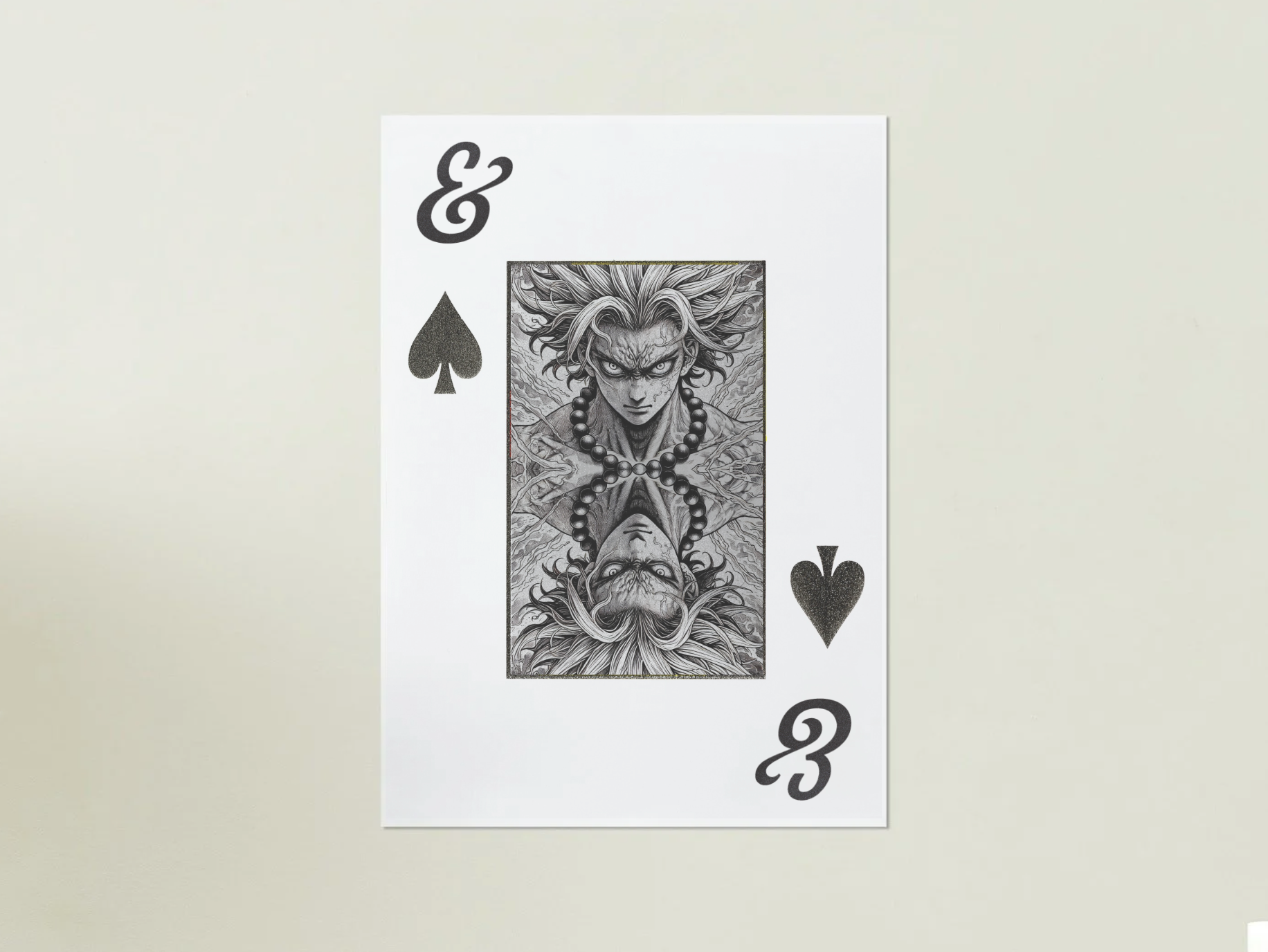 Poster Elemento of Spades A2 na Parede